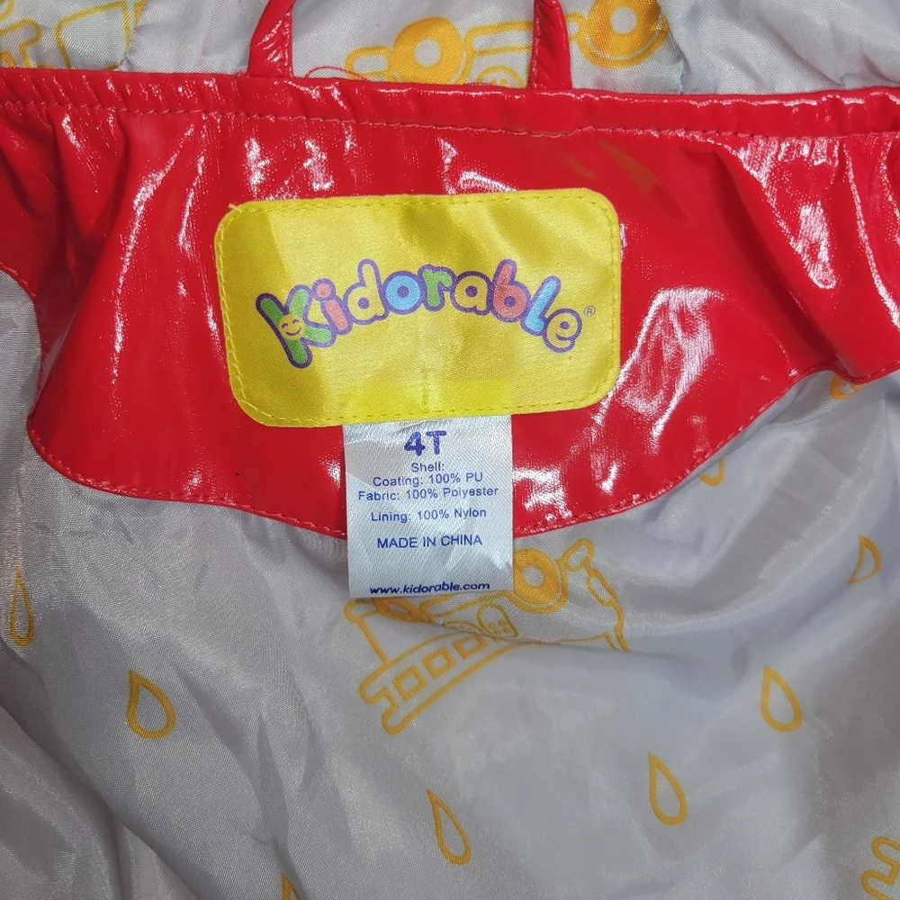 Kids‎ Firefighter Jacket Size 4T